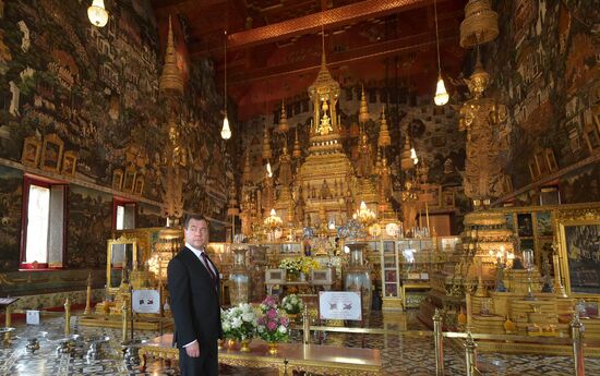 Prime Minister Dmitry Medvedev's official visit to Thailand