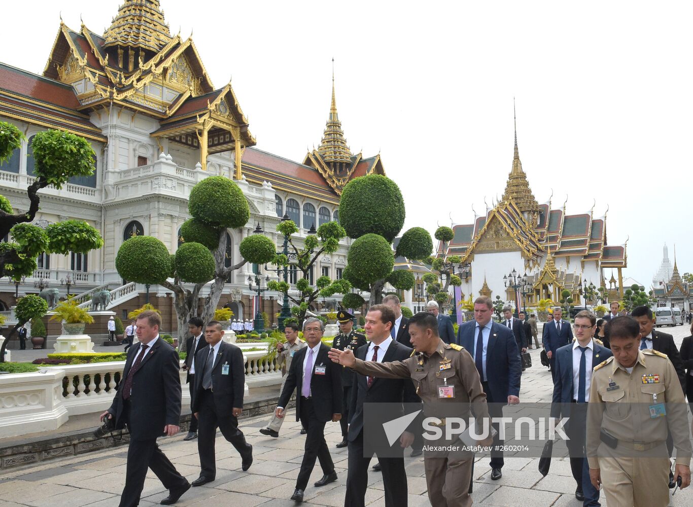 Prime Minister Dmitry Medvedev's official visit to Thailand