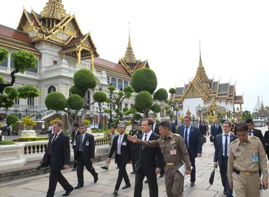 Prime Minister Dmitry Medvedev's official visit to Thailand