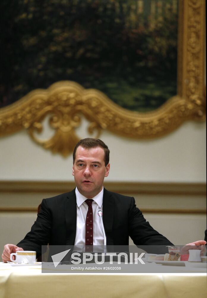 Prime Minister Dmitry Medvedev's official visit to Thailand