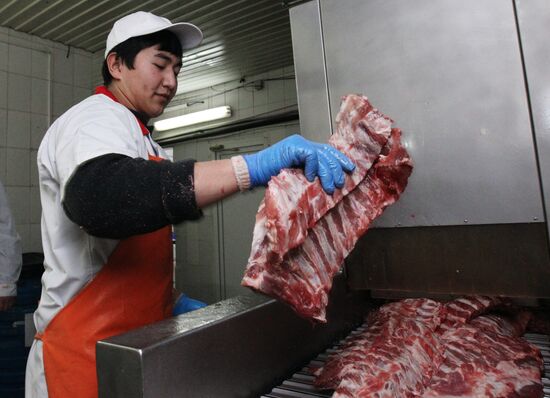 Meat production in Primorsky Territory