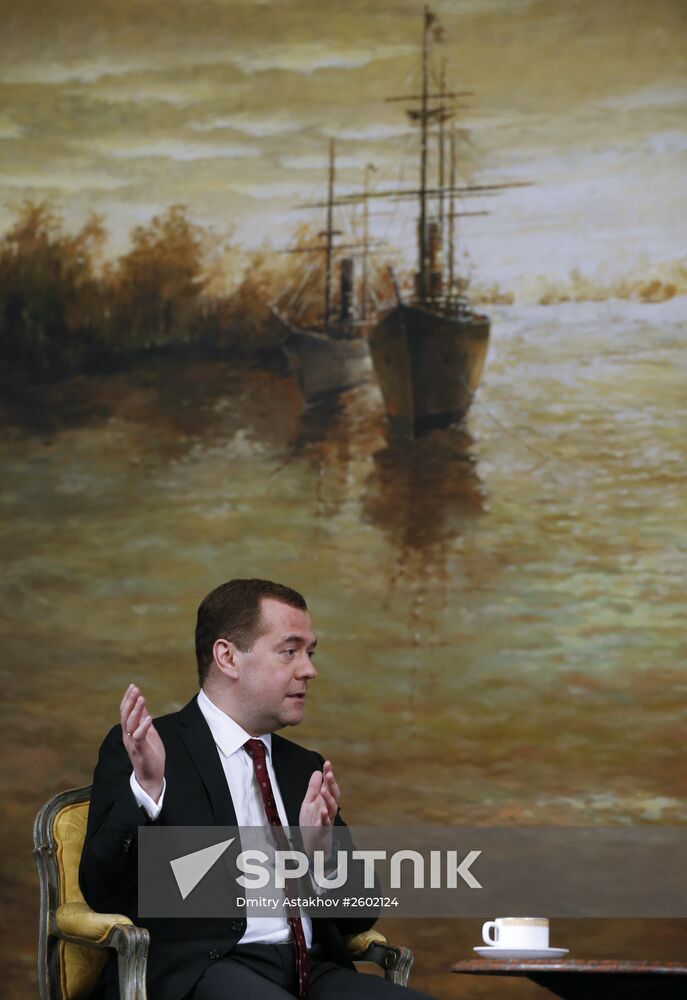 Prime Minister Dmitry Medvedev's official visit to Thailand