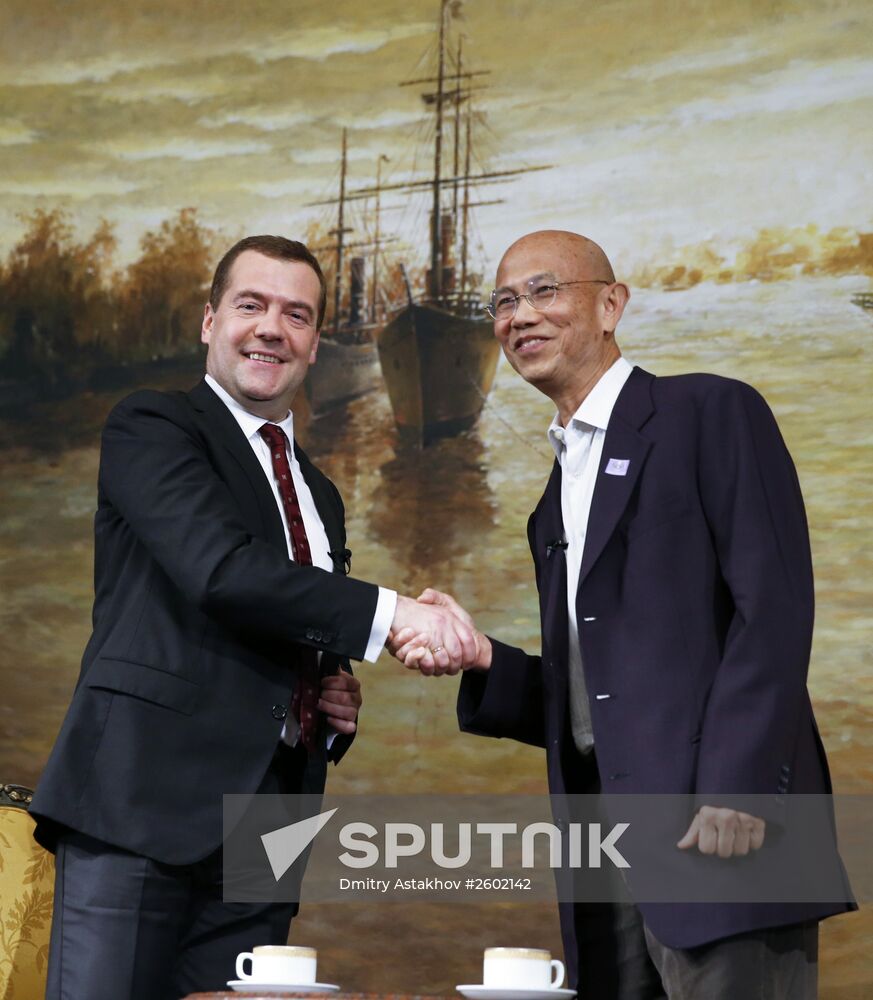 Prime Minister Dmitry Medvedev's official visit to Thailand