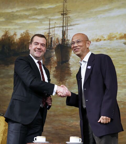 Prime Minister Dmitry Medvedev's official visit to Thailand