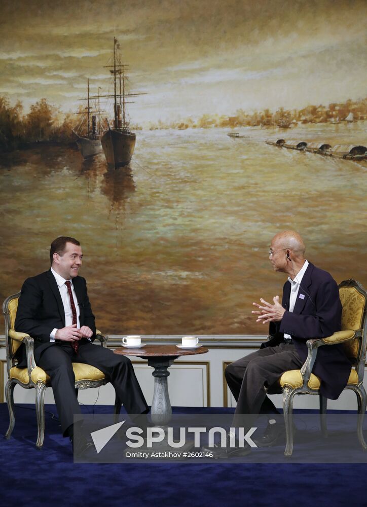 Prime Minister Dmitry Medvedev's official visit to Thailand