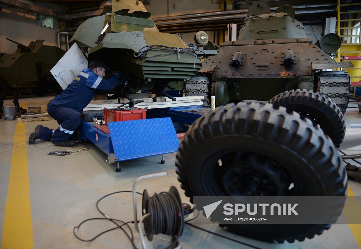 "The Military Glory of Urals" museum of military equipment in Sverdlovsk Region