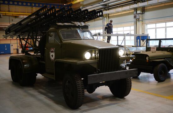 "The Military Glory of Urals" museum of military equipment in Sverdlovsk Region