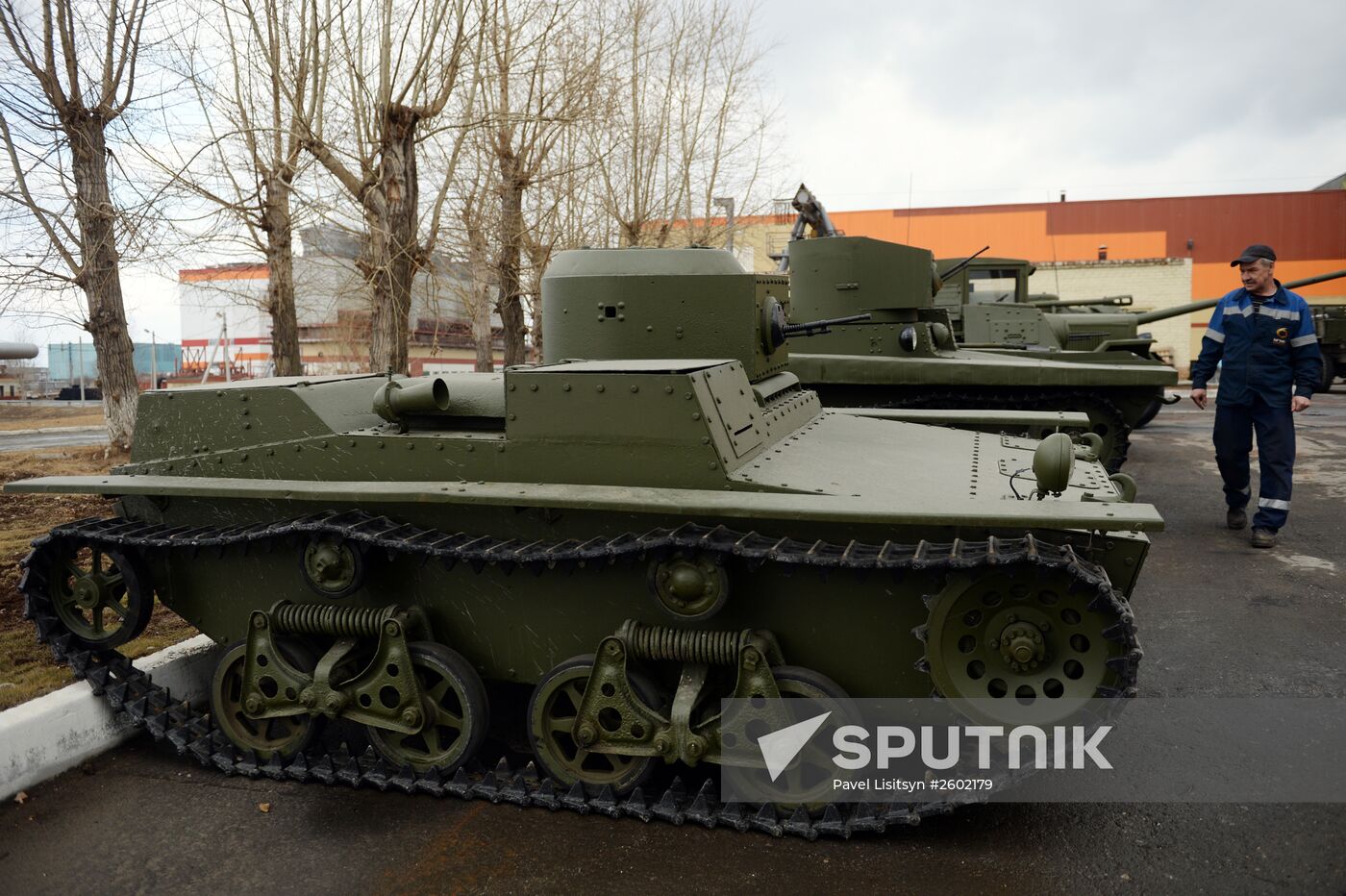 "The Military Glory of Urals" museum of military equipment in Sverdlovsk Region