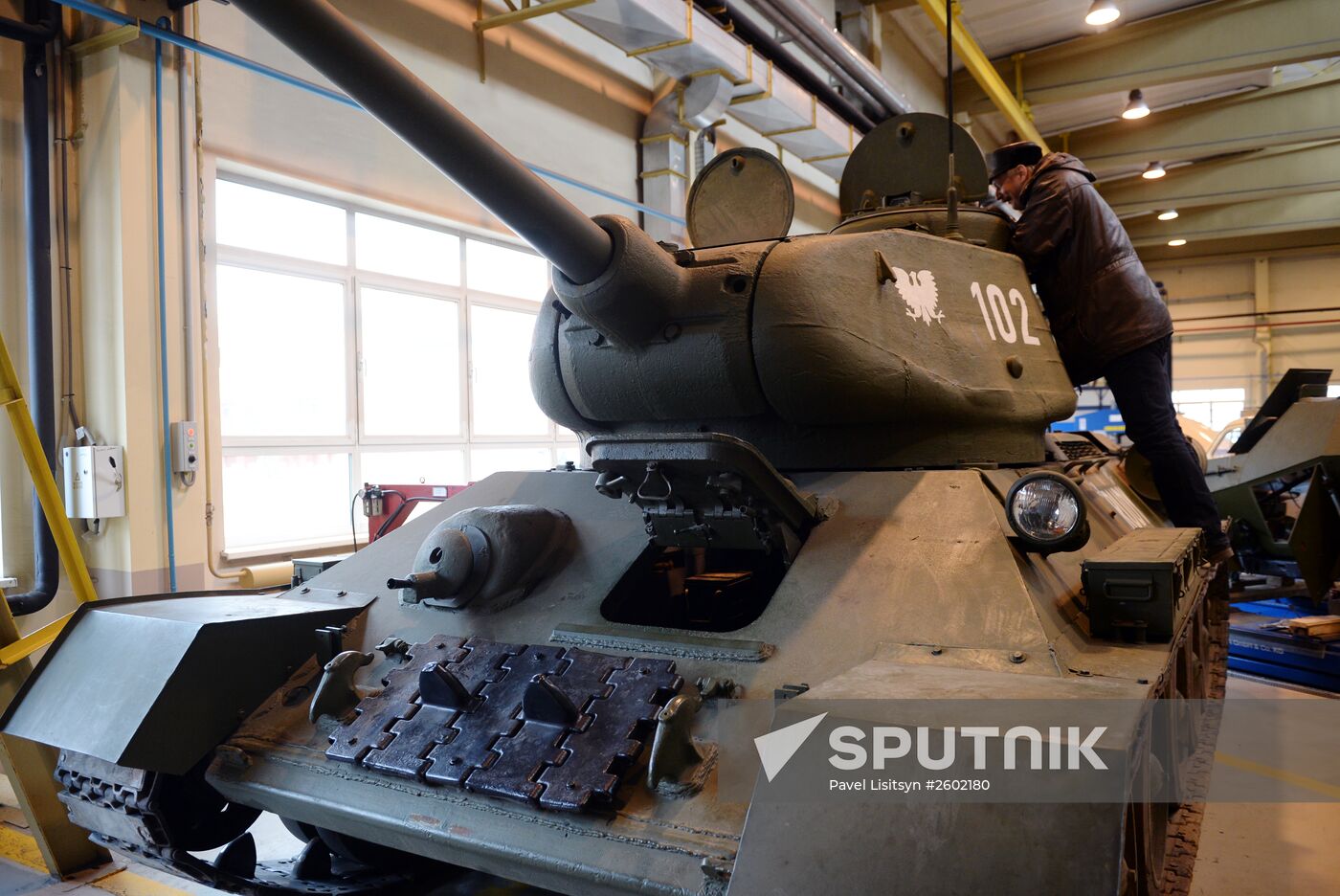 "The Military Glory of Urals" museum of military equipment in Sverdlovsk Region