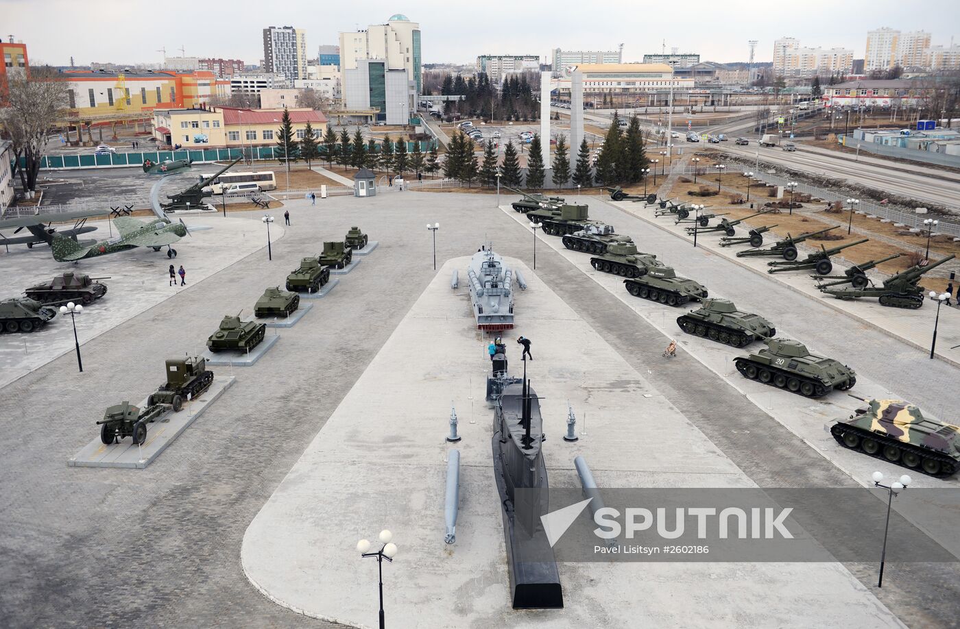 "The Military Glory of Urals" museum of military equipment in Sverdlovsk Region