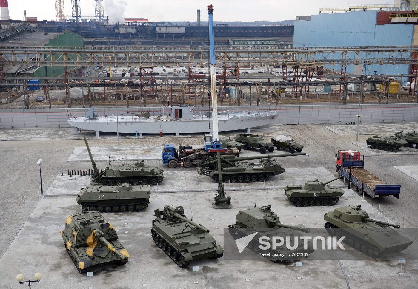 "The Military Glory of Urals" museum of military equipment in Sverdlovsk Region