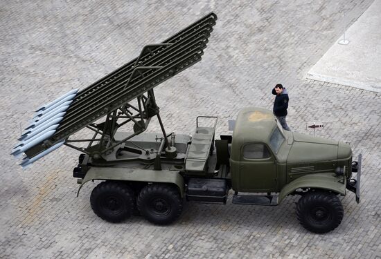 "The Military Glory of Urals" museum of military equipment in Sverdlovsk Region