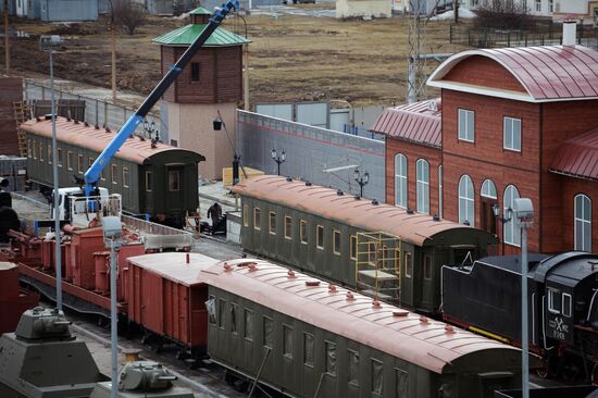 "The Military Glory of Urals" museum of military equipment in Sverdlovsk Region