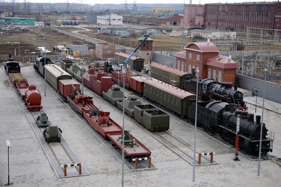 "The Military Glory of Urals" museum of military equipment in Sverdlovsk Region