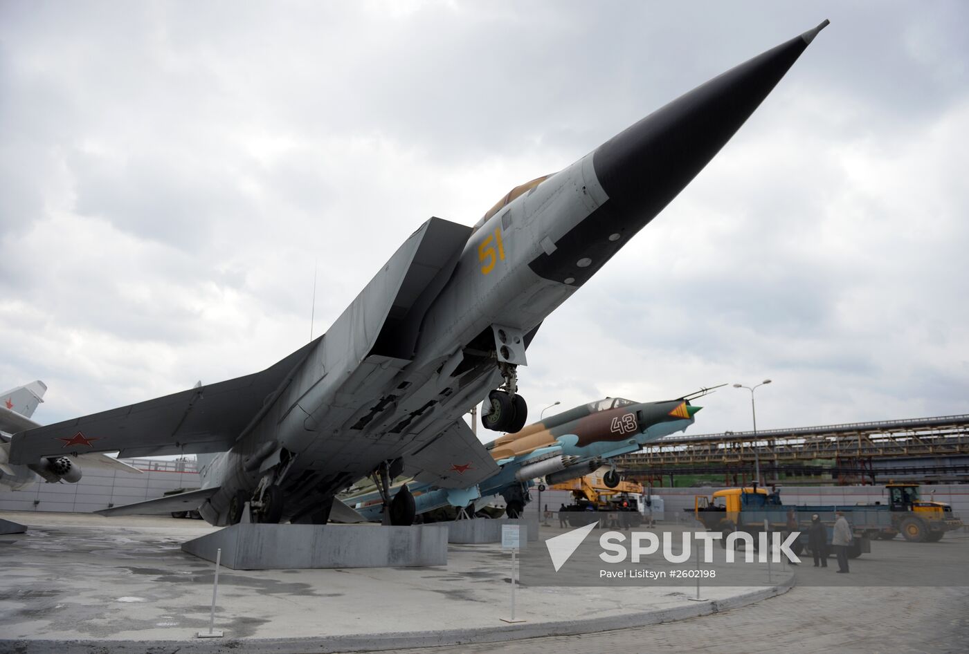 The Military Glory of Urals museum of military equipment in Sverdlovsk Region
