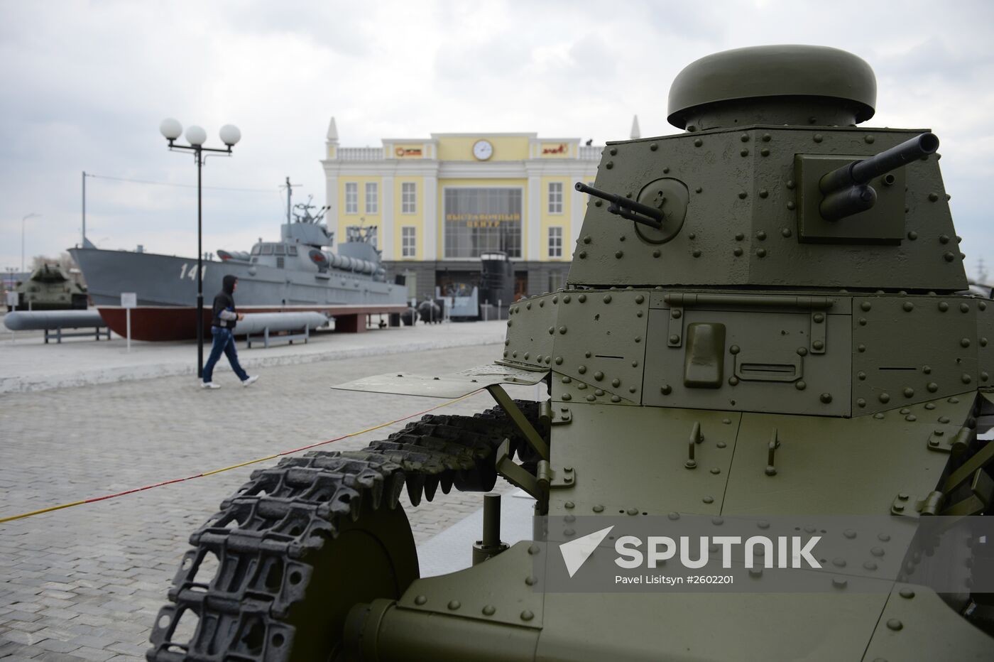 The Military Glory of Urals museum of military equipment in Sverdlovsk Region
