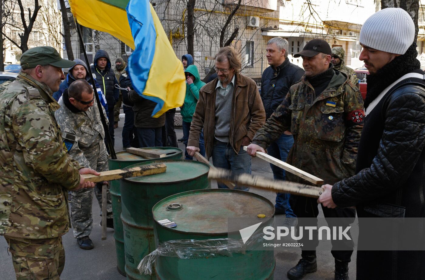 Protests by Prosecutor-General's Office in Kiev