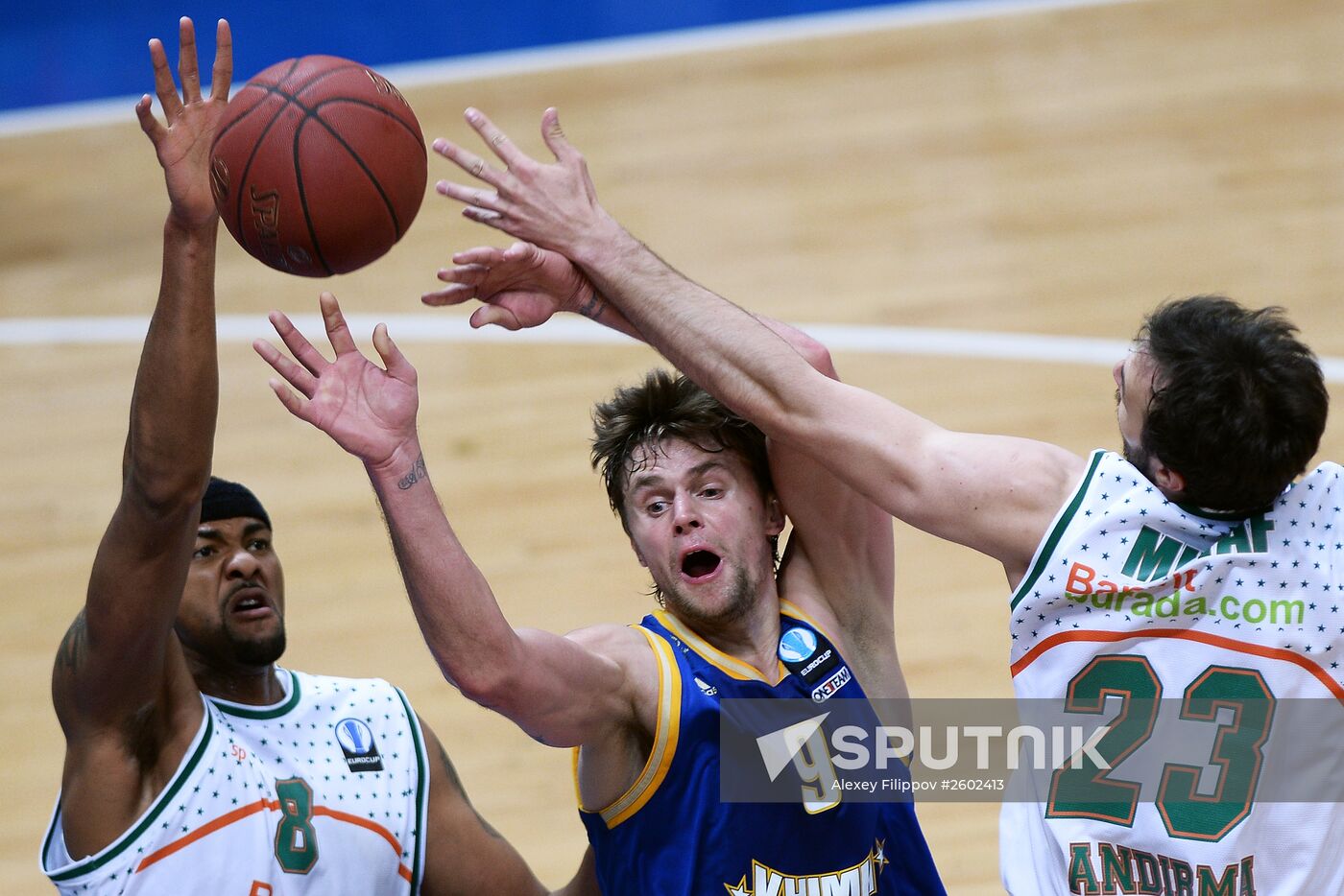 Eurocup Basketball. Khimki vs. Banvit