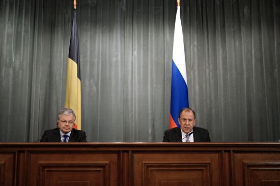 Russian, Belgian foreign ministers meet in Moscow