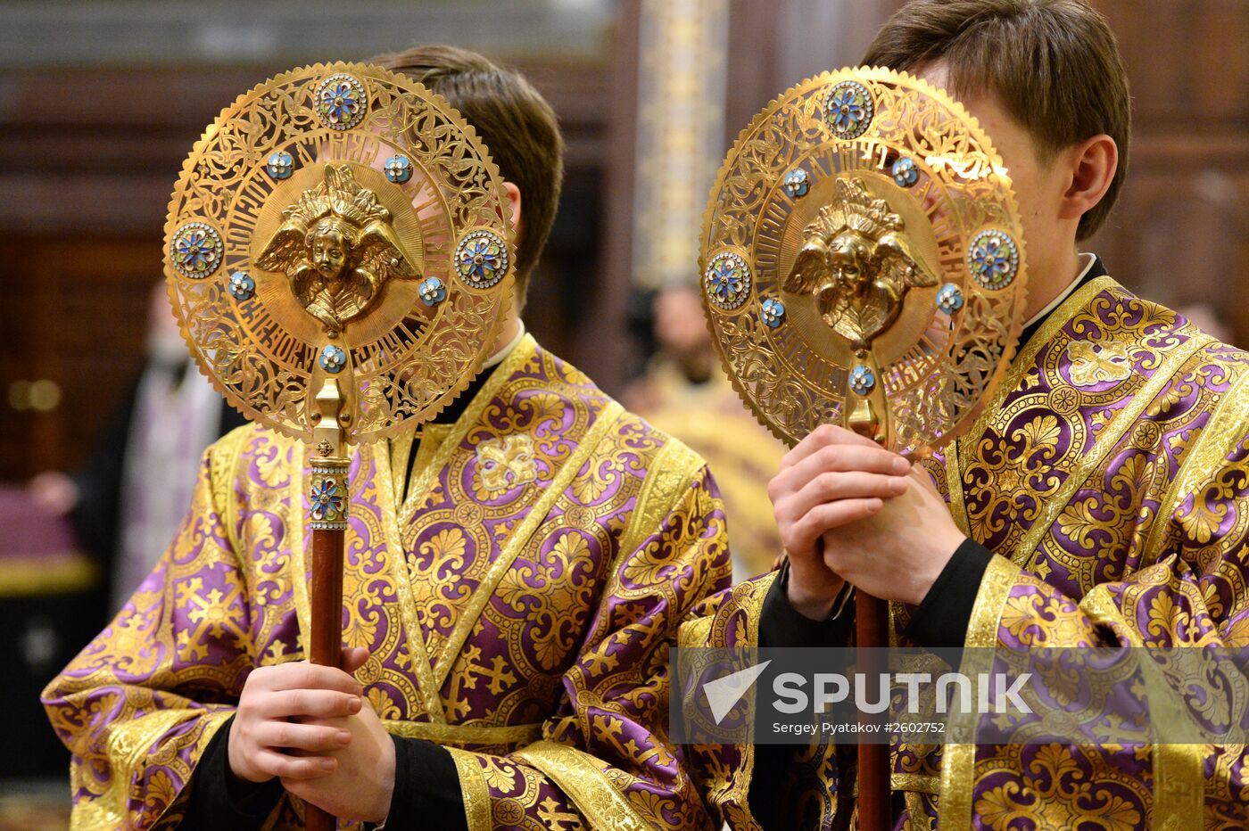Patriarchal service conducted on Holy Thursday in Cathedral of Christ the Savior