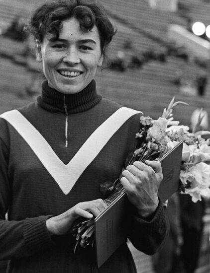 Soviet athlete Nilia Kulkova