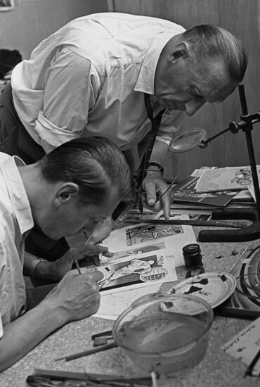 Artist Vasily Zavyalov