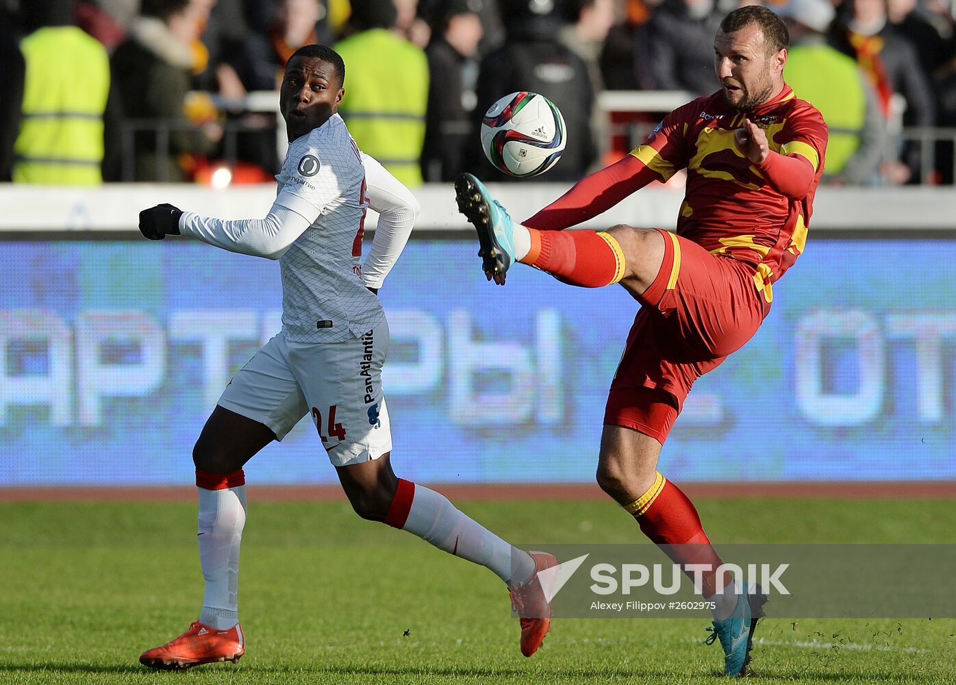 Football. Russian Premiere League. Arsenal vs. Spartak