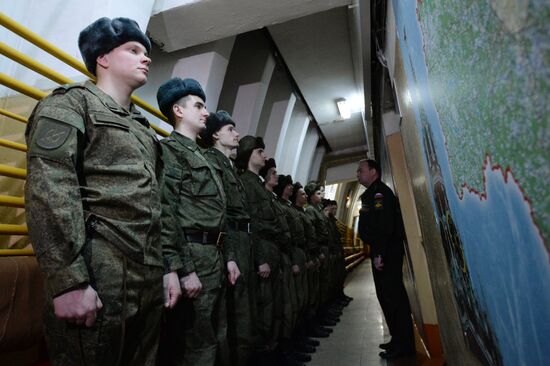 Defense Ministry's antiaircraft missile battalions on combat alert duty