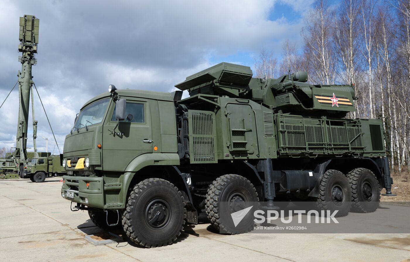 Defense Ministry's antiaircraft missile battalions on combat alert duty