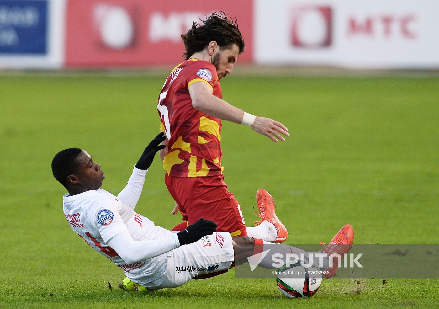 Football. Russian Premiere League. Arsenal vs. Spartak