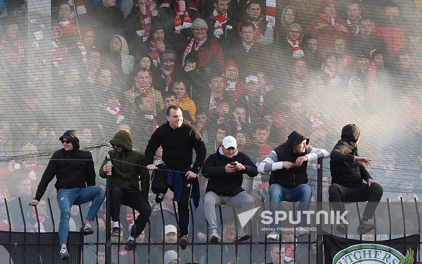 Football. Russian Premiere League. Arsenal vs. Spartak