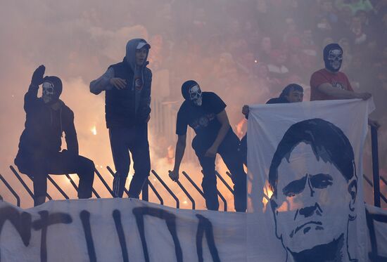 Football. Russian Premiere League. Arsenal vs. Spartak