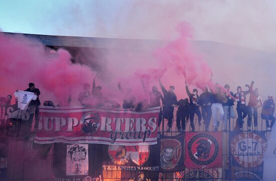 Football. Russian Premiere League. Arsenal vs. Spartak