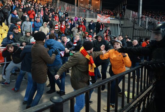 Football. Russian Premiere League. Arsenal vs. Spartak