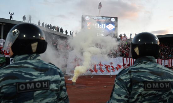 Football. Russian Premiere League. Arsenal vs. Spartak
