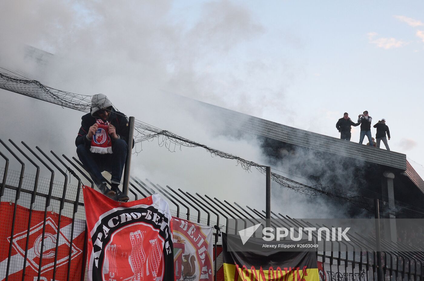 Football. Russian Premiere League. Arsenal vs. Spartak