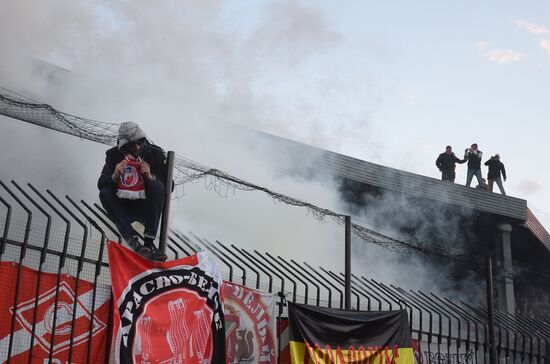 Football. Russian Premiere League. Arsenal vs. Spartak