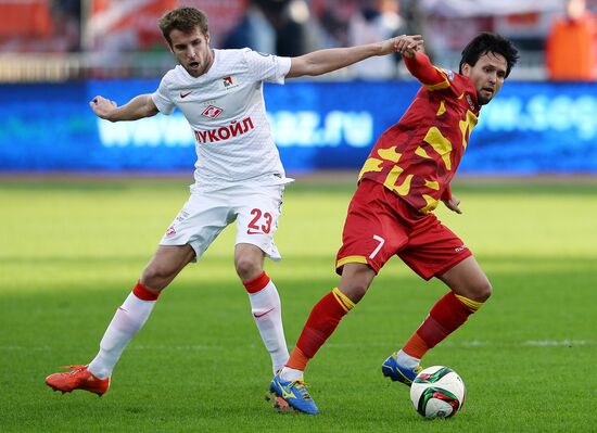Football. Russian Premiere League. Arsenal vs. Spartak