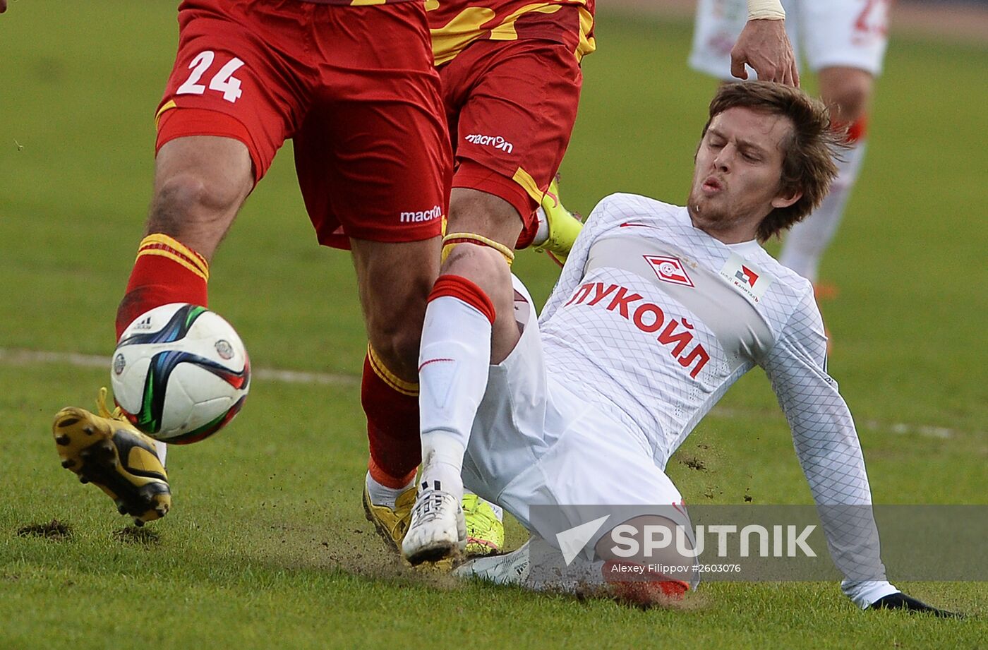 Football. Russian Premiere League. Arsenal vs. Spartak