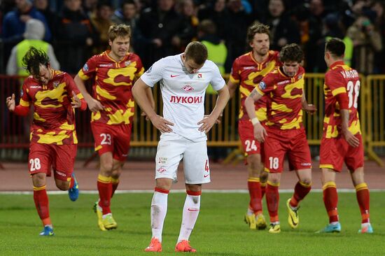 Football. Russian Premiere League. Arsenal vs. Spartak
