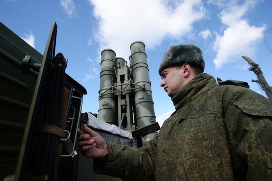 Air defense missile battalions on combat alert