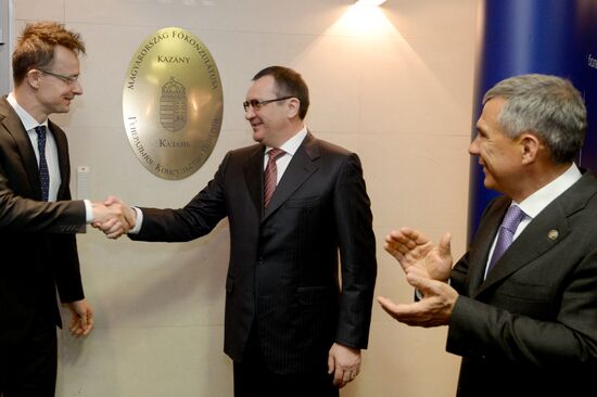 Hungary opens Consulate General in Kazan