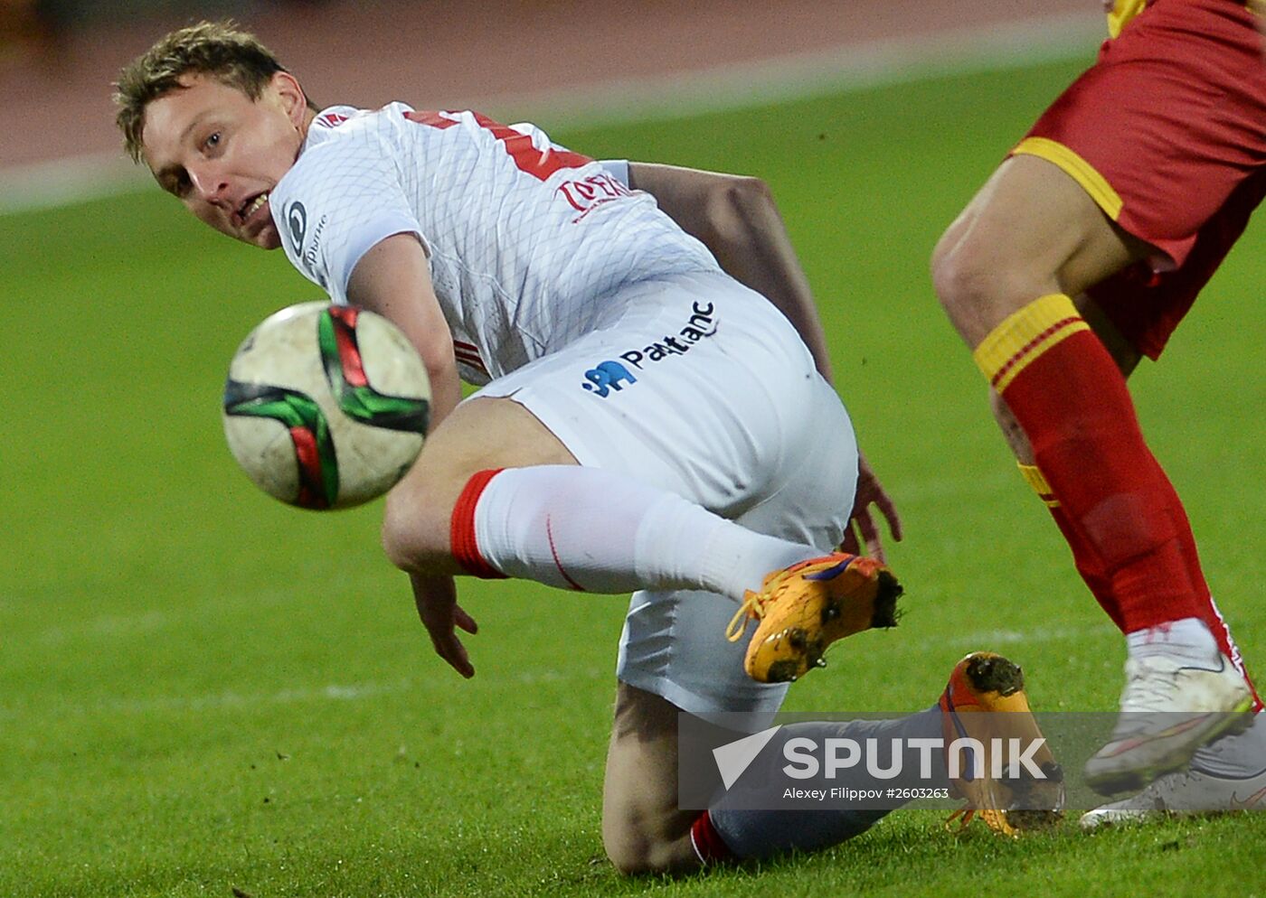 Football. Russian Premiere League. Arsenal vs. Spartak