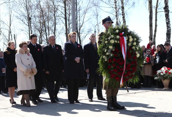 Memorial events to mark Polish Tupolev 154 aircraft crash near Smolensk