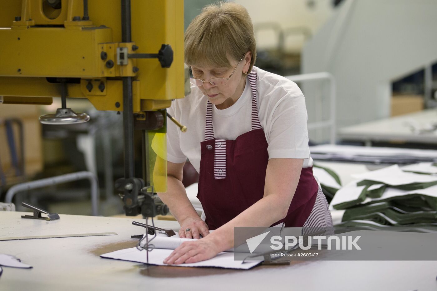 Military uniform manufactured in St. Petersburg