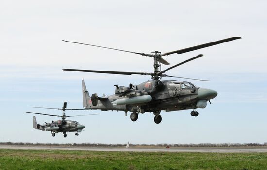 Air force units hold drill in Krasnodar Territory