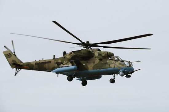 Air force units hold drill in Krasnodar Territory