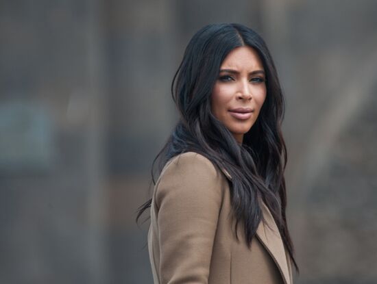 US actress Kim Kardashian attends memorial events on centenary of Armenian genocide
