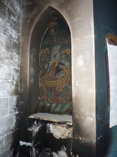 St. Takla Monastery in Maaloula