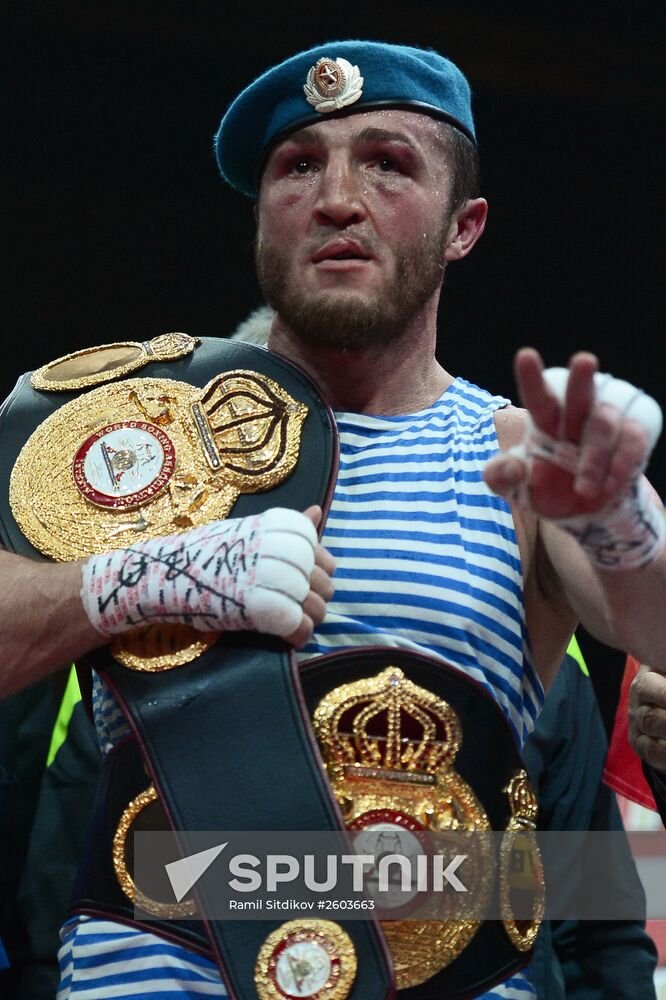 Boxing. Denis Lebedev vs. Youri Kalenga